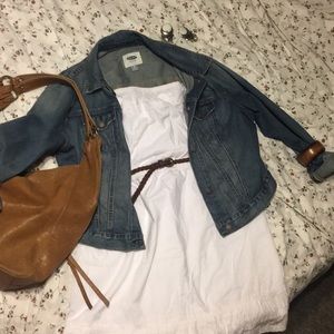 Gap white strapless sundress XXL Plus size